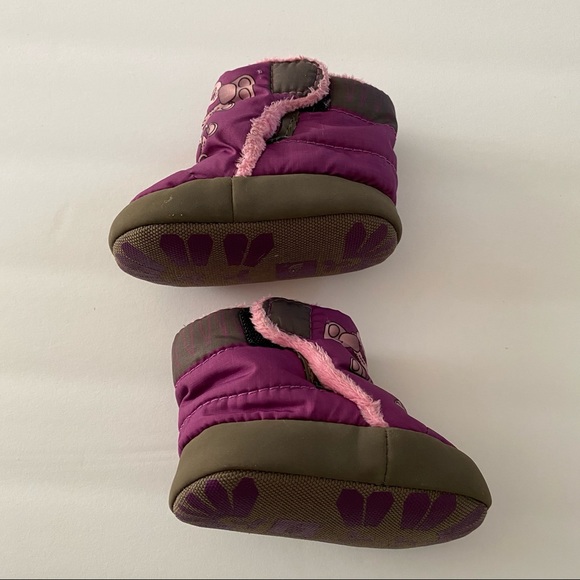 The North Face Purple Baby Walker Shoes - Picture 2 of 7